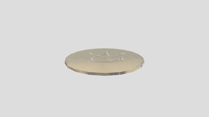 gold coin 3D Model