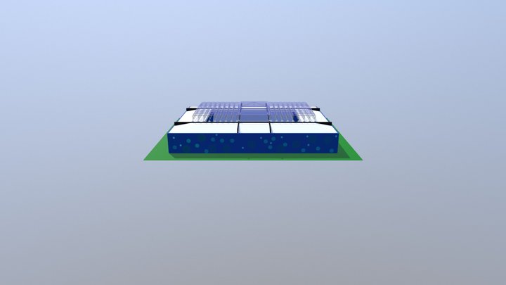 Group C10 Stadium roof 3D Model