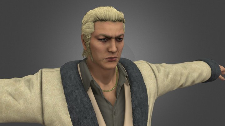 Yakuza Kiwami 2 - Ryuji goda – Gratis 3D-model STL