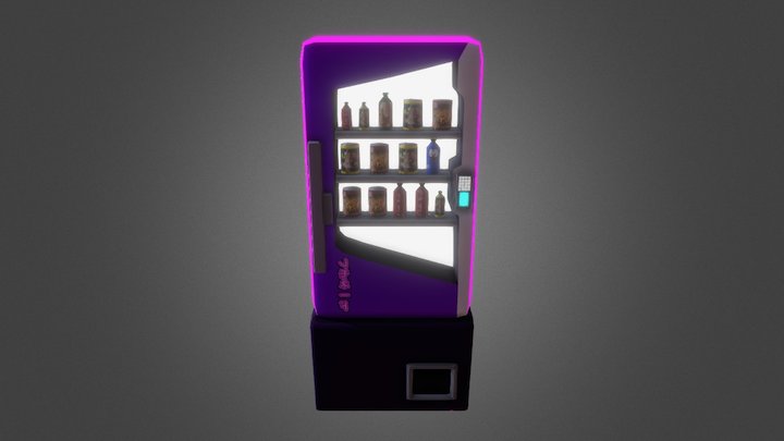 Drink Machine 3D Model