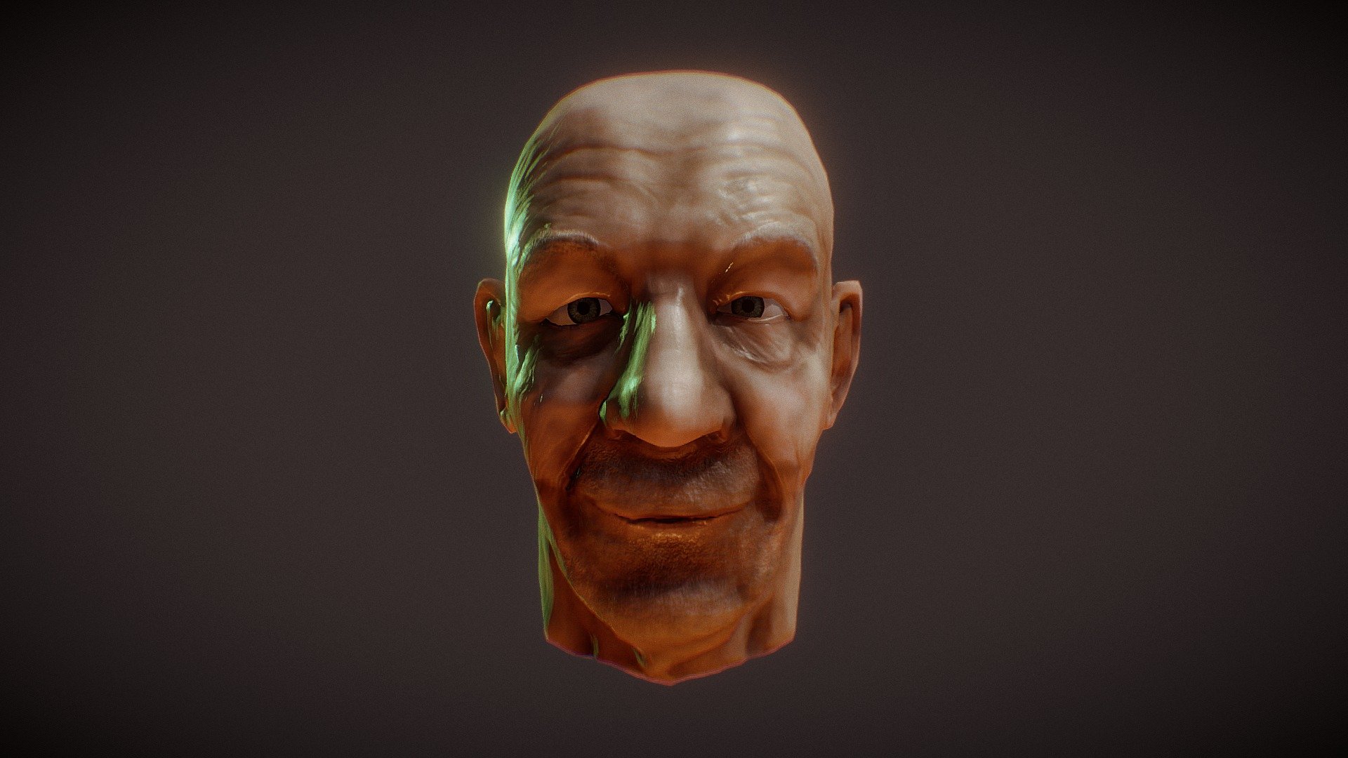 Male Head Sculpt