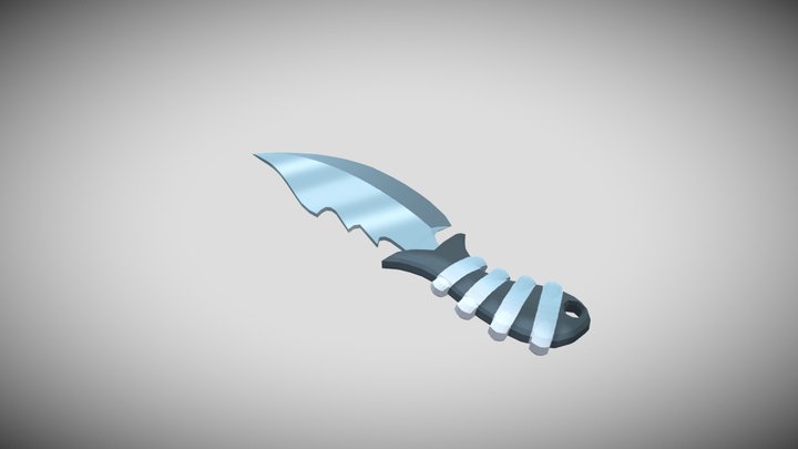 Braincraft | Knife | Silver 3D Model