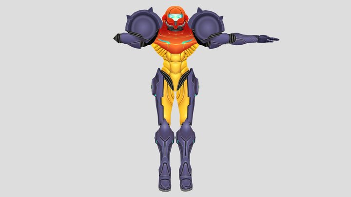 Game Cube - Metroid Prime - Samus Gravity Suit – Modèle 3D gratuit STL
