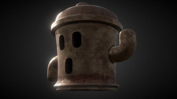 Animal Crossing Gyroid 3D Model