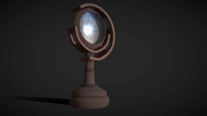Old Clock 3D Model