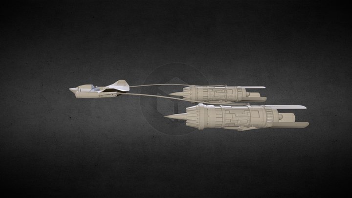 Anakin's Podracer 3D Model