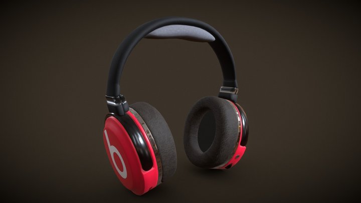 Beats Headphone 3D Model