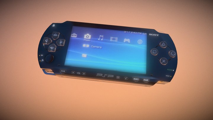 PSP 3D Model