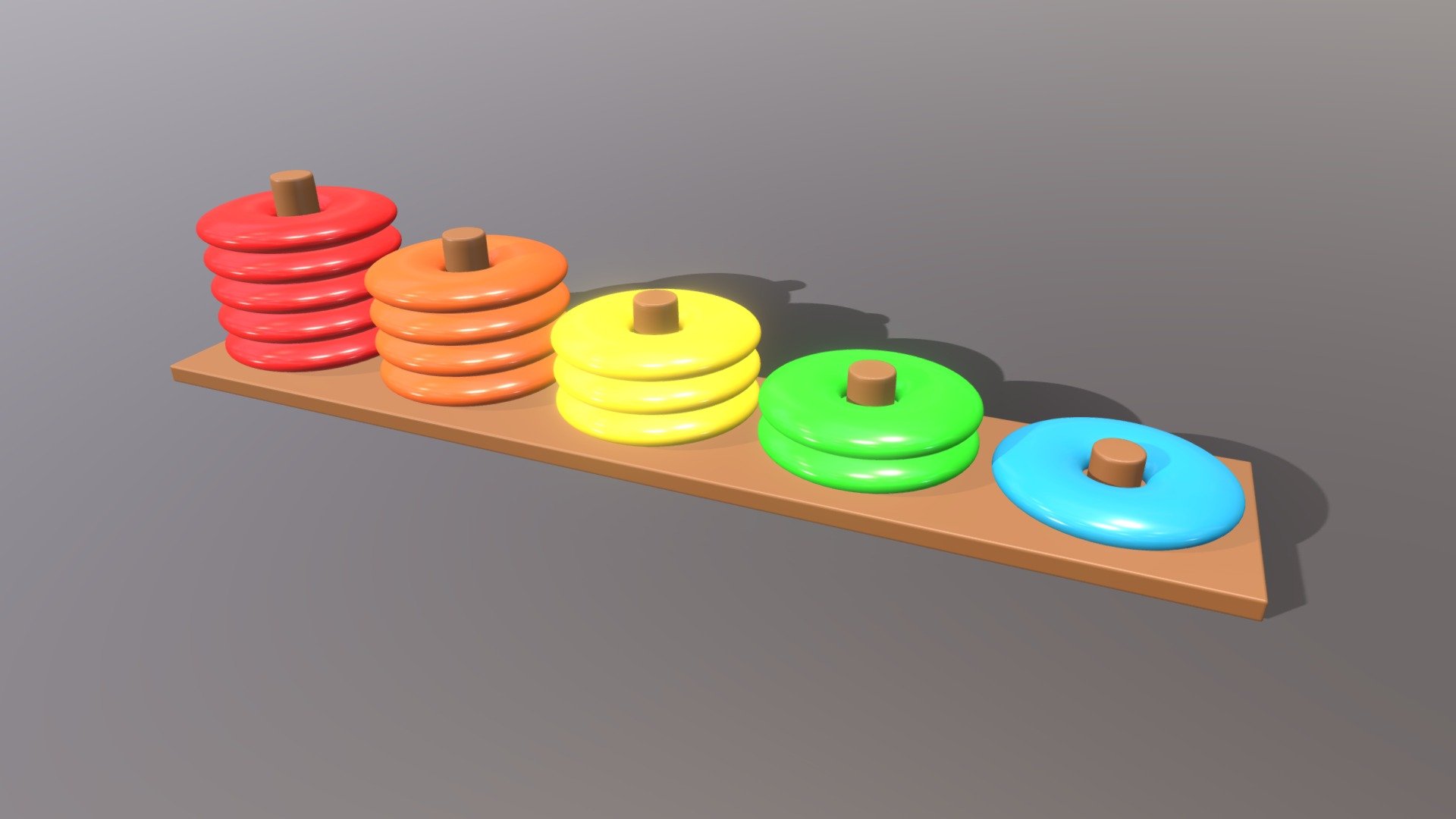 Small Rings Toy - 3D model by tiago-chefe [f47811f] - Sketchfab