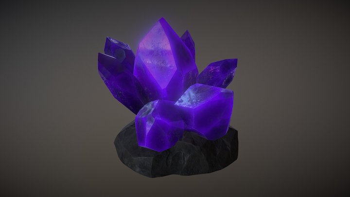 Magic crystals 3D Model