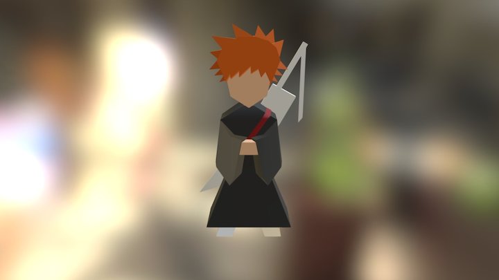 Ichigo Kurosaki 3D Model