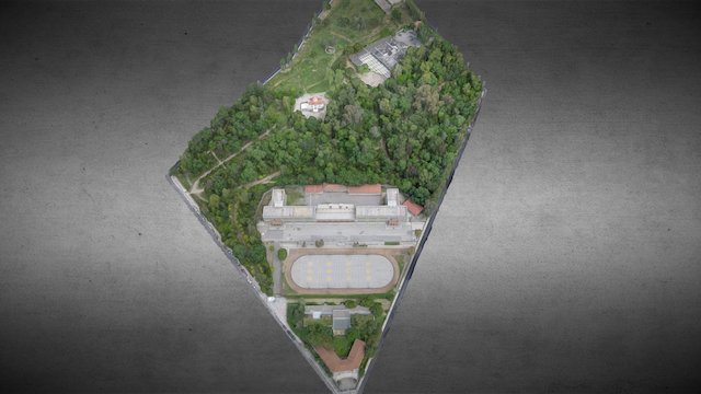 Papastratio Park, Agrinio, Greece 3D Model
