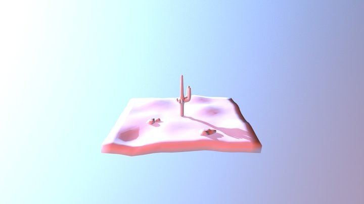 Day 4 - Desert 3D Model