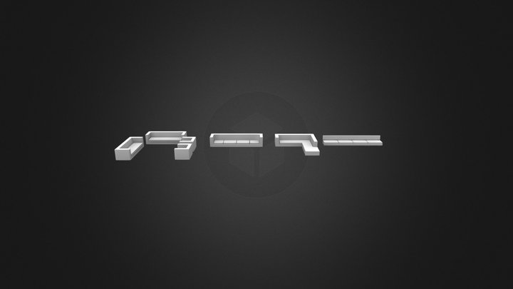 Lounge Set 3D Model
