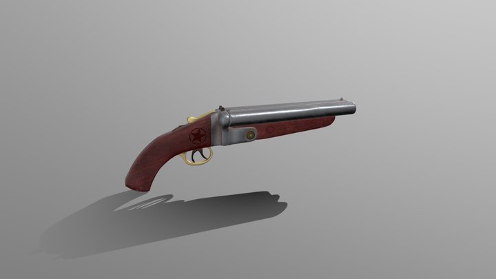 Double Barrel Shorty 3D Model