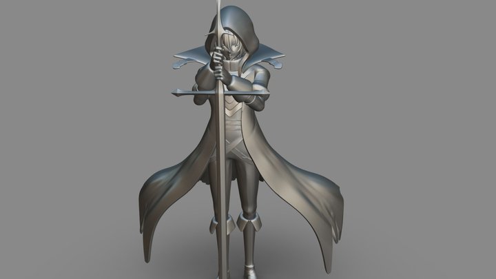 Shadow - The Eminence in Shadow 3D print model 3D Model