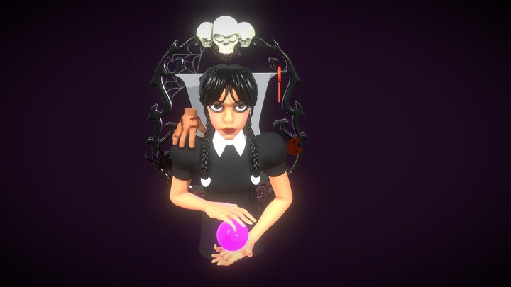 Wednesday 3D Model