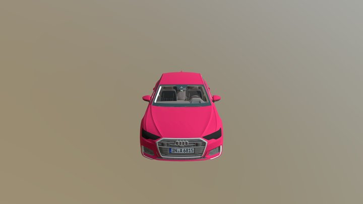 2019 Audi A6 FBX 2 3D Model