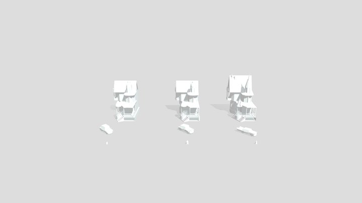 XYZ Homework silhouette 3D Model