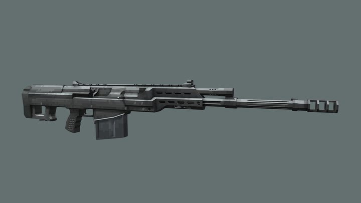 AK-50 3D Model