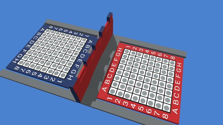 Squid Game The Challange (Battle Ship Game) 3D Model