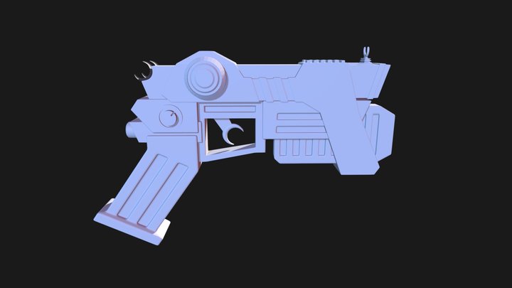 Voltage Gun 3D Model