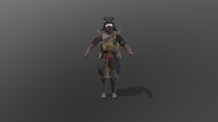 Call of Duty Modern Warfare_Ronin 3D Model