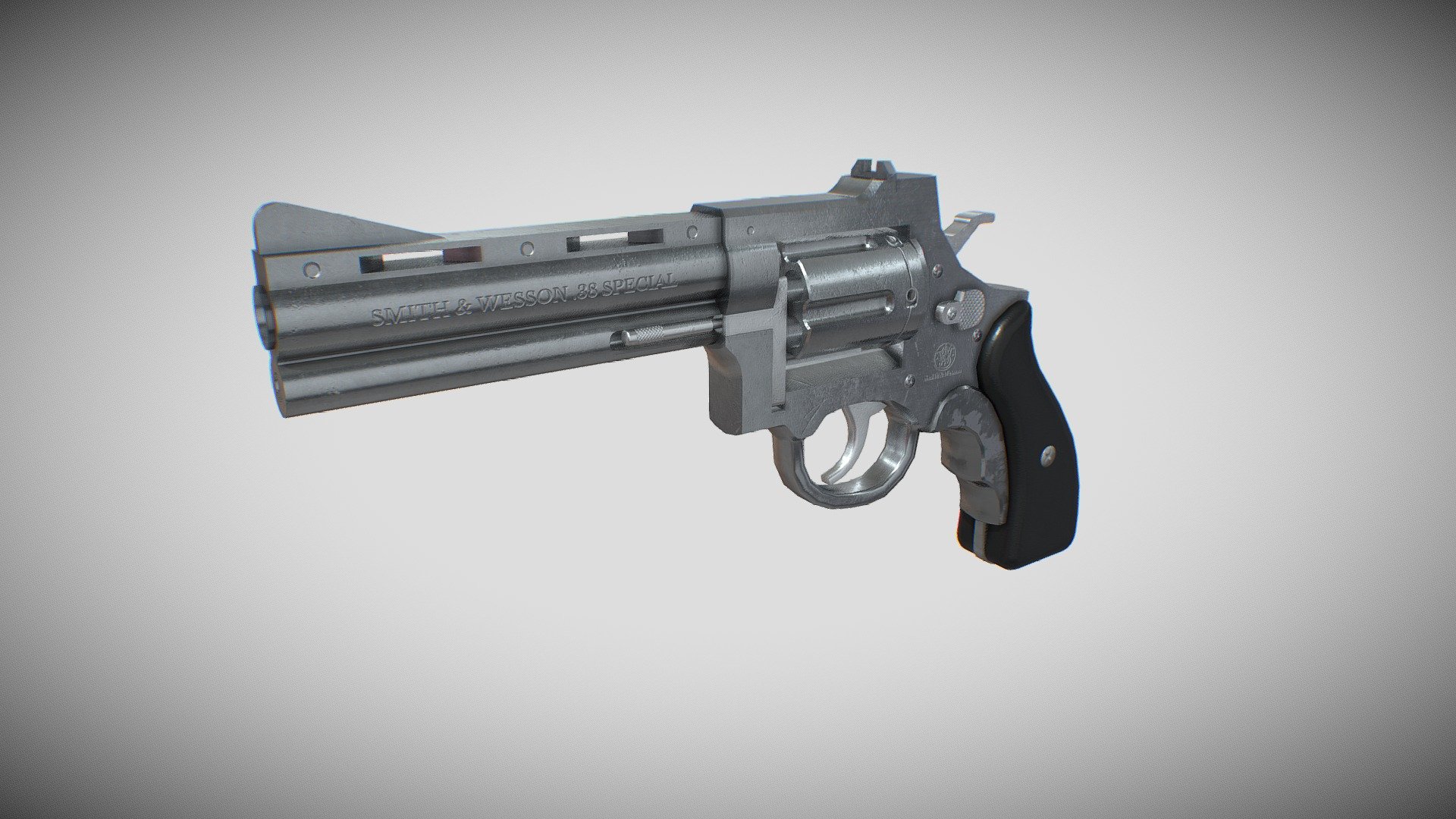 .38 Revolver - Download Free 3D model by zombitt [f47fd07] - Sketchfab