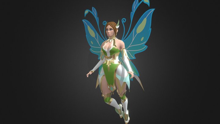 Fairy Evolution Stage 3 3D Model