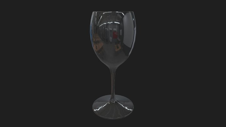 Glass 05 - Wine Glass 3D Model