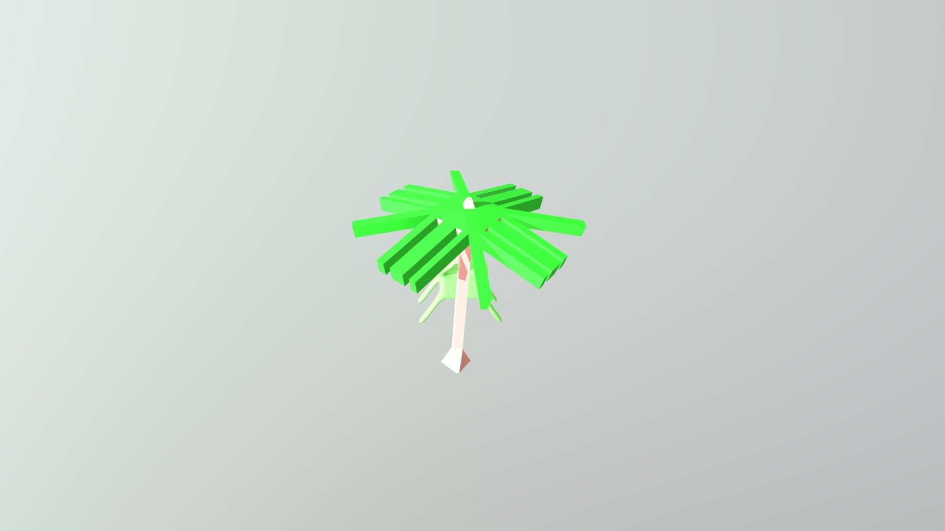 Green Dino Vs Tree (The Final Battle)