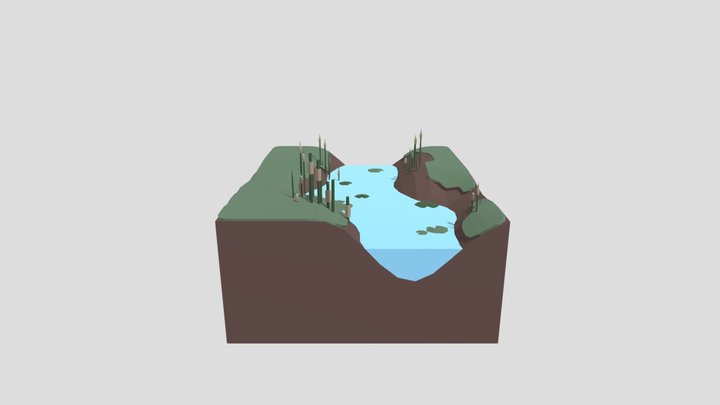 River 3D Model