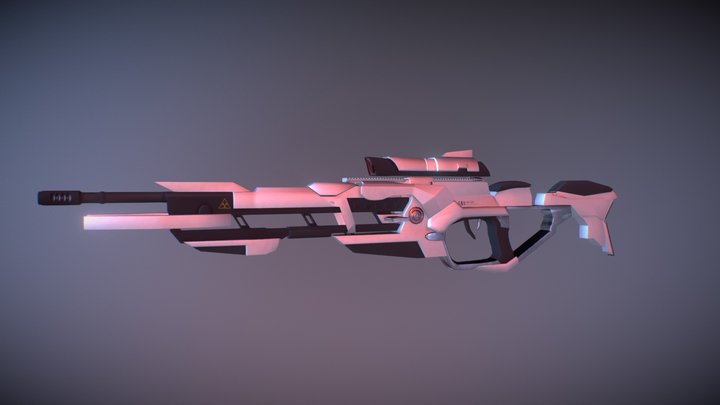 Plasma Rifle 3D Model