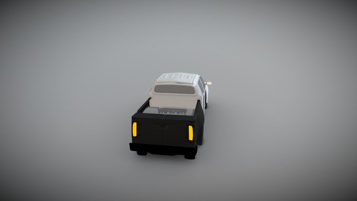 3D Model of Toyota Hilux 2012 - Present 3D Model