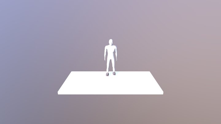 Movimento Do Personagem AFK 3D Model