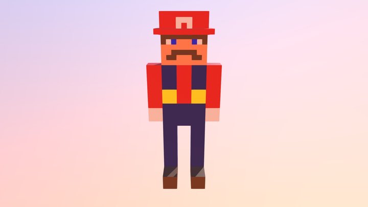 Mario 3d 3D Model
