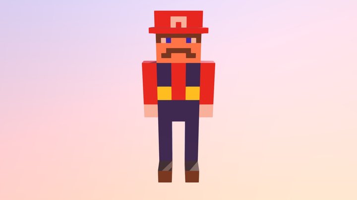 Mario 3d 3D Model