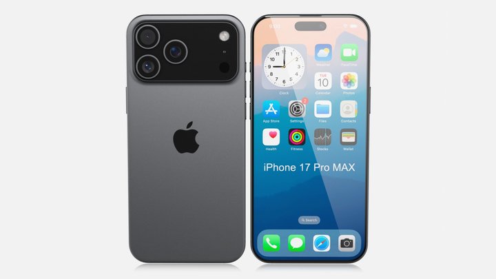 Apple iPhone 17 pro MAX v3 – Free 3D Model STL