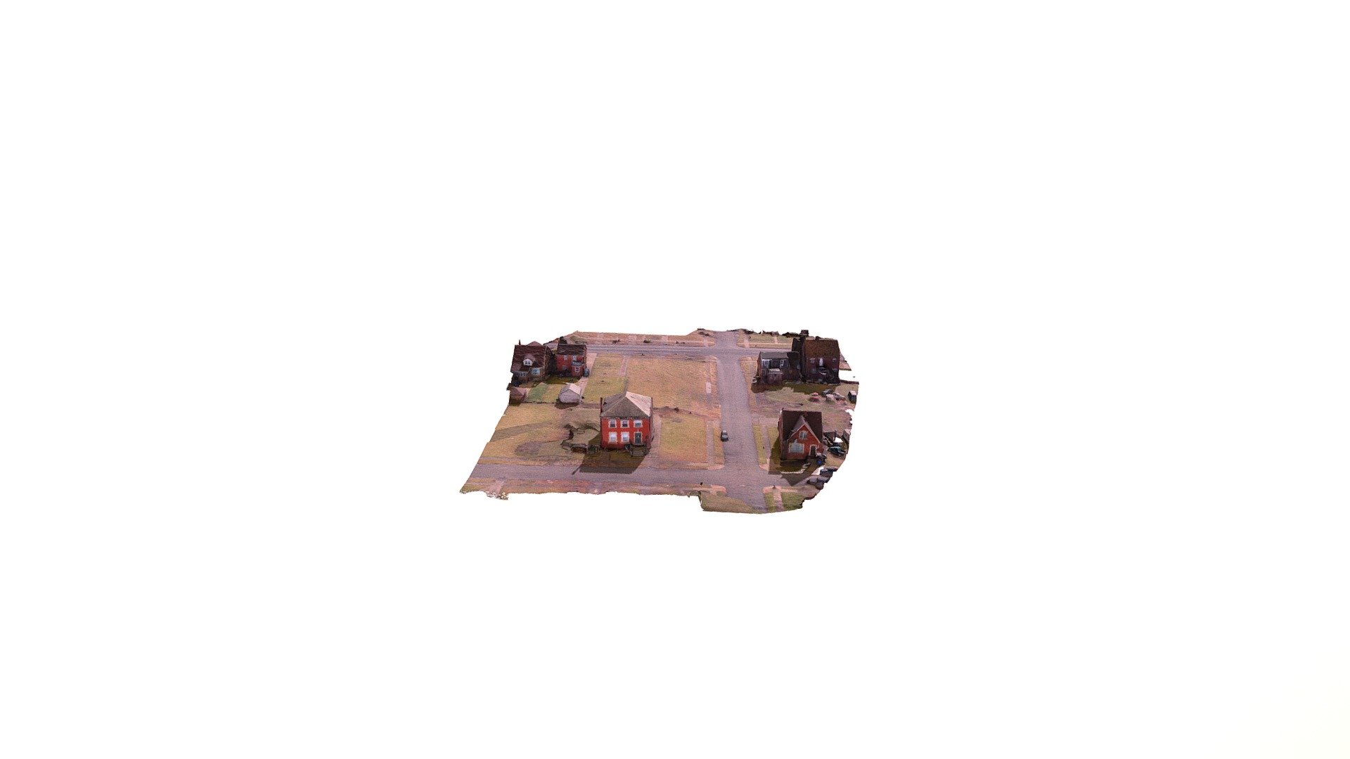 Detroit Neighborhood Photogrammetry Model