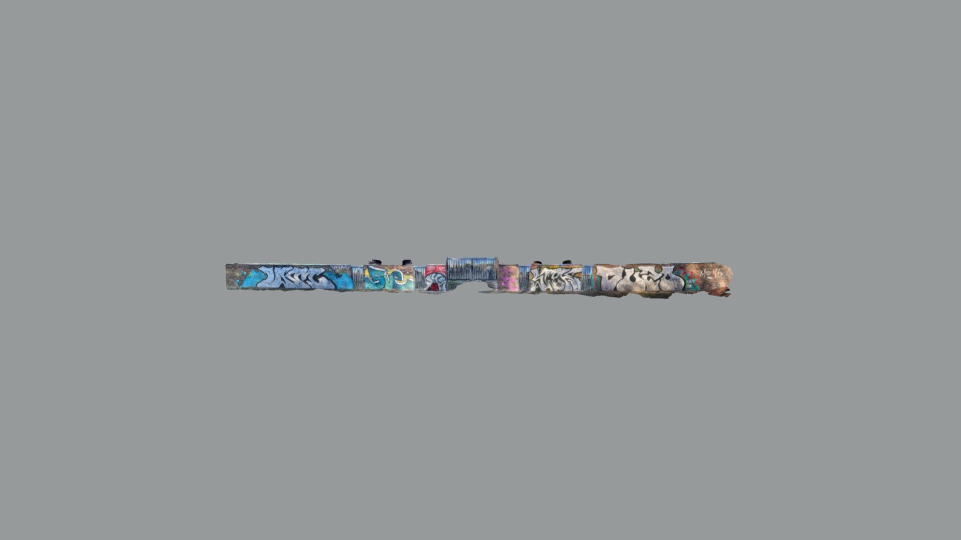 Graffiti-Wand