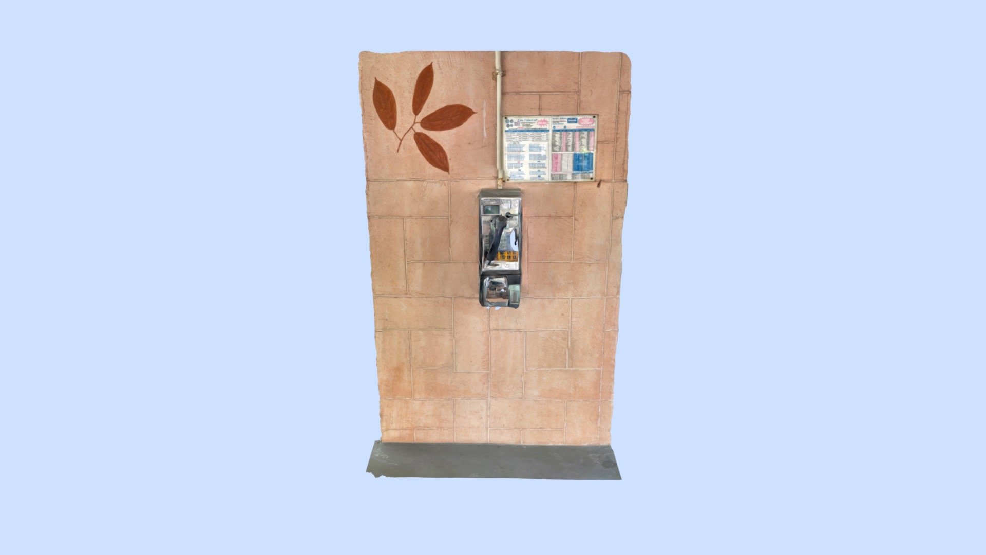 Public Payphone (Wall-Mounted)