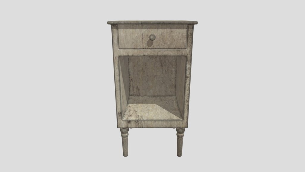 Rustic Night Stand 005