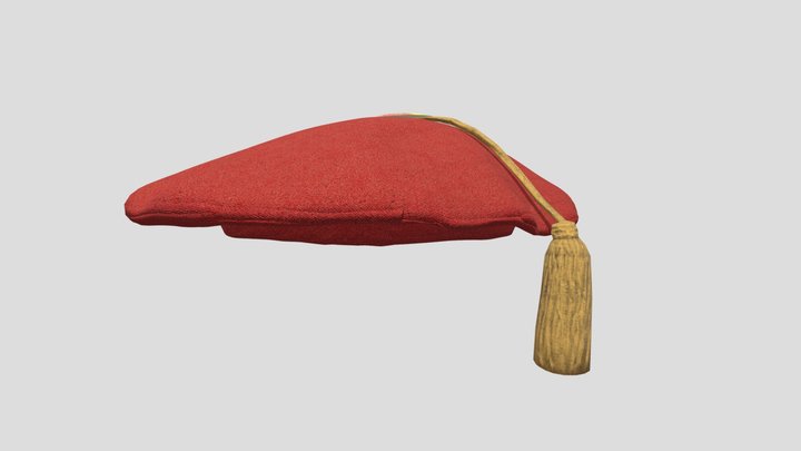 Chapela Carlista / Carlist Beret 3D Model