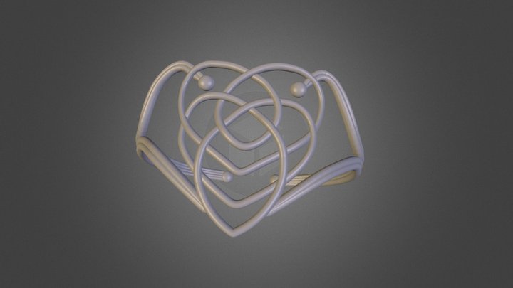 Celtic Motherhood Knot 3D Model