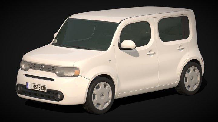 2010 Nissan Cube – Free 3D Model STL