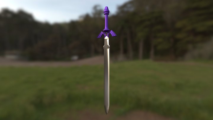 Master Sword 3D Model
