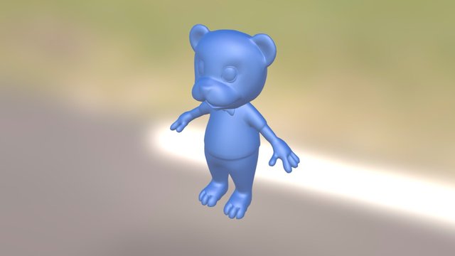 Bear model V5.2 3D Model