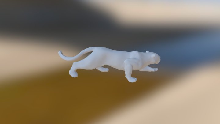 leopard 3D Model