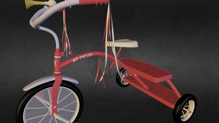 MT Cycles Tricycle 3D Model