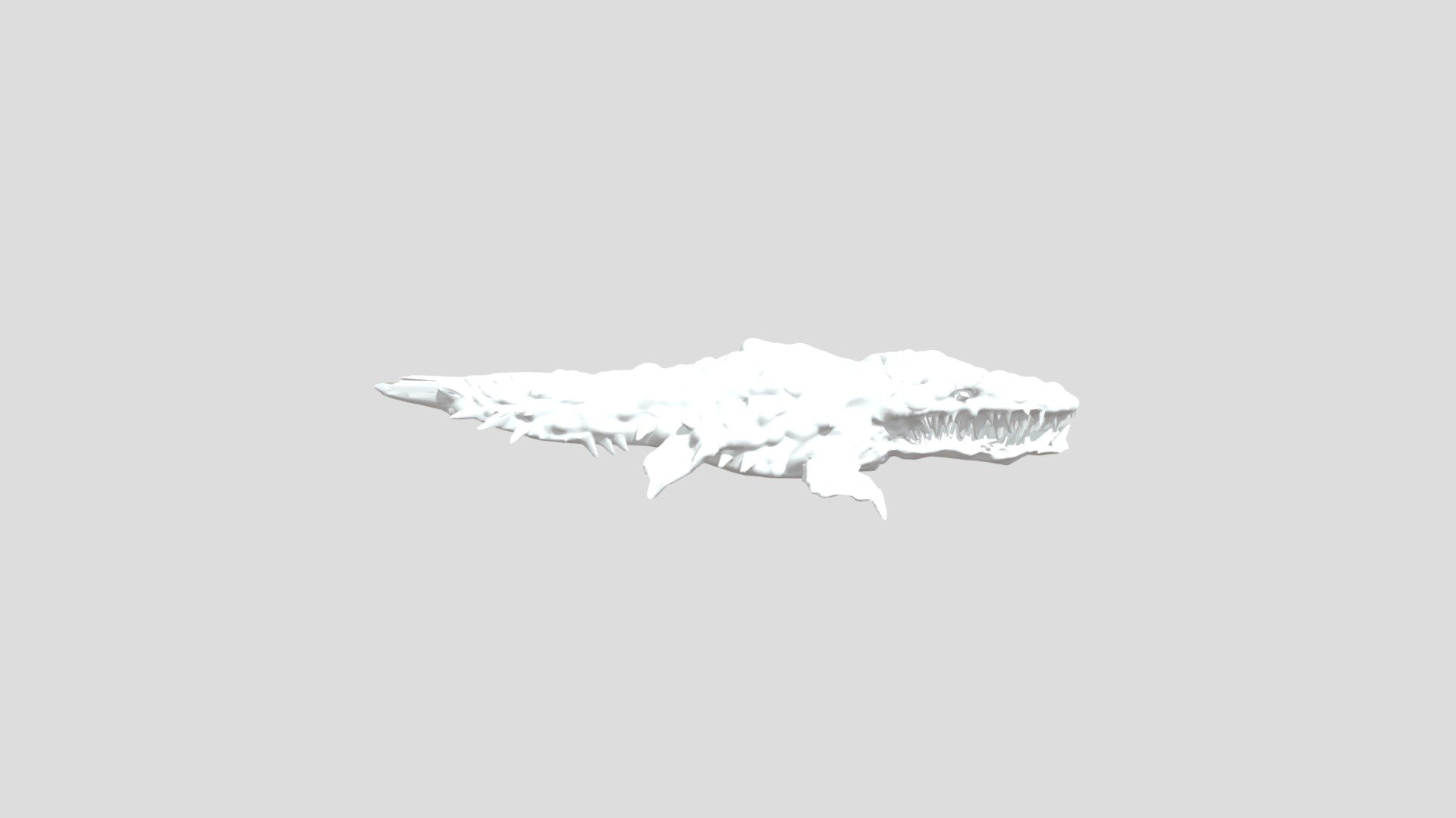 mosasaurus - 3D model by Jasontoddtejeda [f489fc6] - Sketchfab